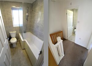 Bathroom and Landing- click for photo gallery